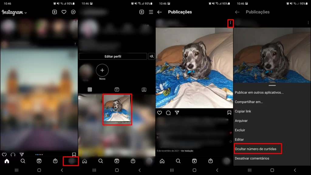 Como ocultar curtidas no Insta? 6 curtidas no insta