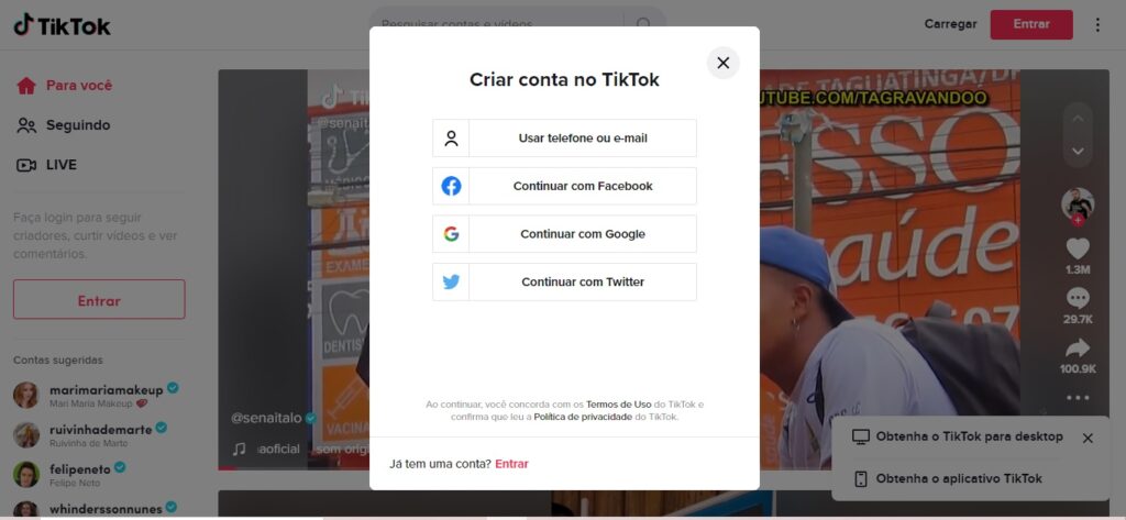 TikTok anônimo: como ver vídeos sem que ninguém saiba? 2 tiktok anônimo