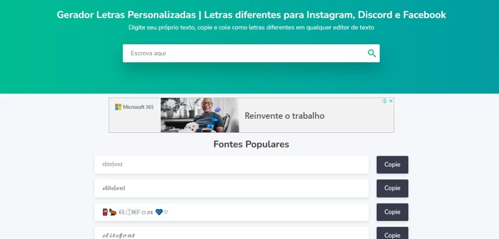 Fontes diferentes: 10 lugares para encontrar as melhores 2 fontes diferentes