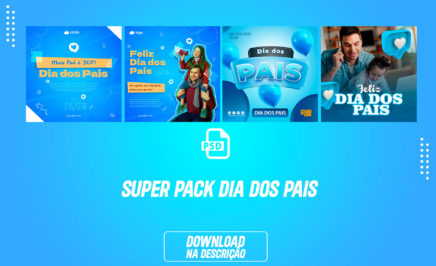 Leia mais sobre o artigo Pack de Artes Editáveis Grátis – Dia dos Pais