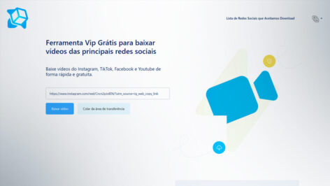 Leia mais sobre o artigo Melhor sites para baixar vídeos do Facebook, Instagram, TikTok, Youtube e principais redes sociais