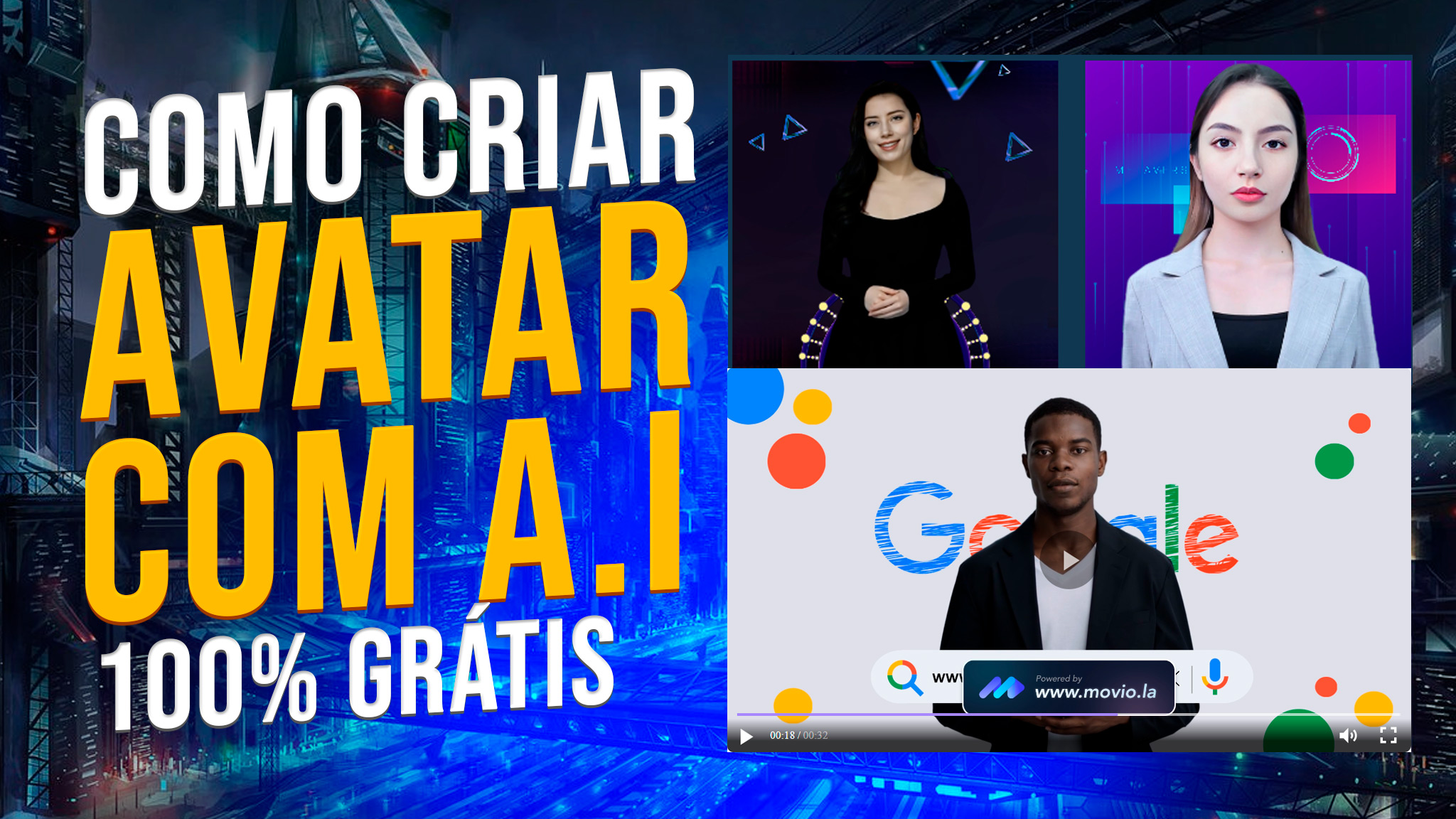 Como Criar Um Avatar Falando Com Inteligência Artificial – 100% Grátis