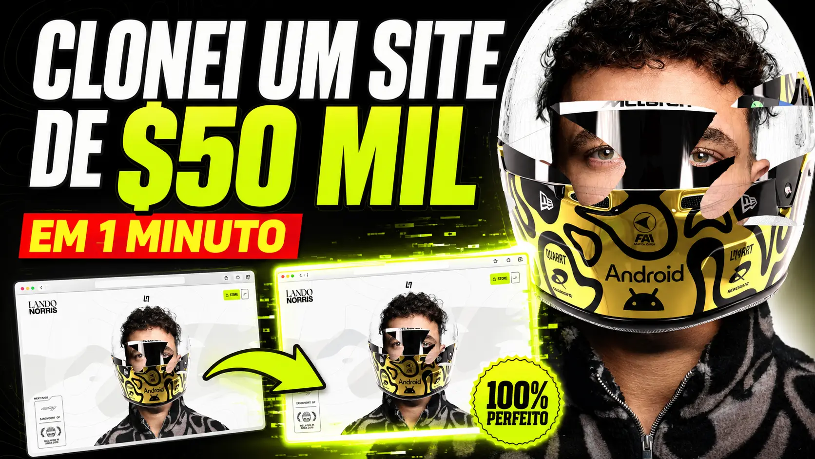 Leia mais sobre o artigo Como Clonar um Site Completo com Animações em 1 Minuto