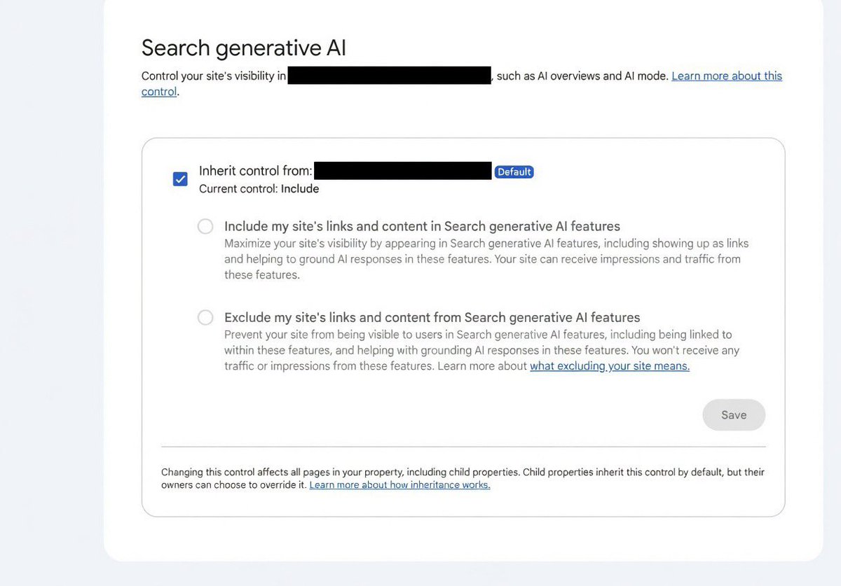 Leia mais sobre o artigo Como ativar ou desativar a IA generativa no Google Search Console